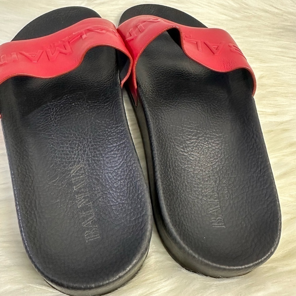 BALMAIN paris calypso one band pool slides - Picture 4 of 13